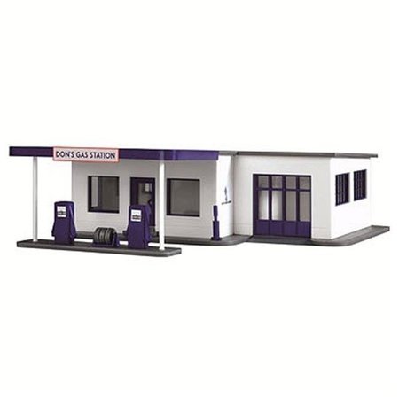 MODEL POWER Model Power MDP787 HO Scale Dons Gas Station MDP787